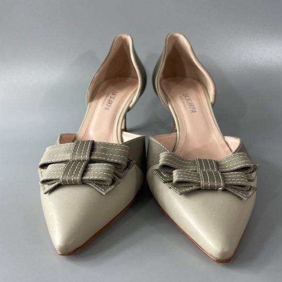 La Scarpa Mad in Italy Gray Nylon Pump, 40 - Picture 3 of 9